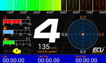 ECUMASTER Display ADU 7 AS   Autosport